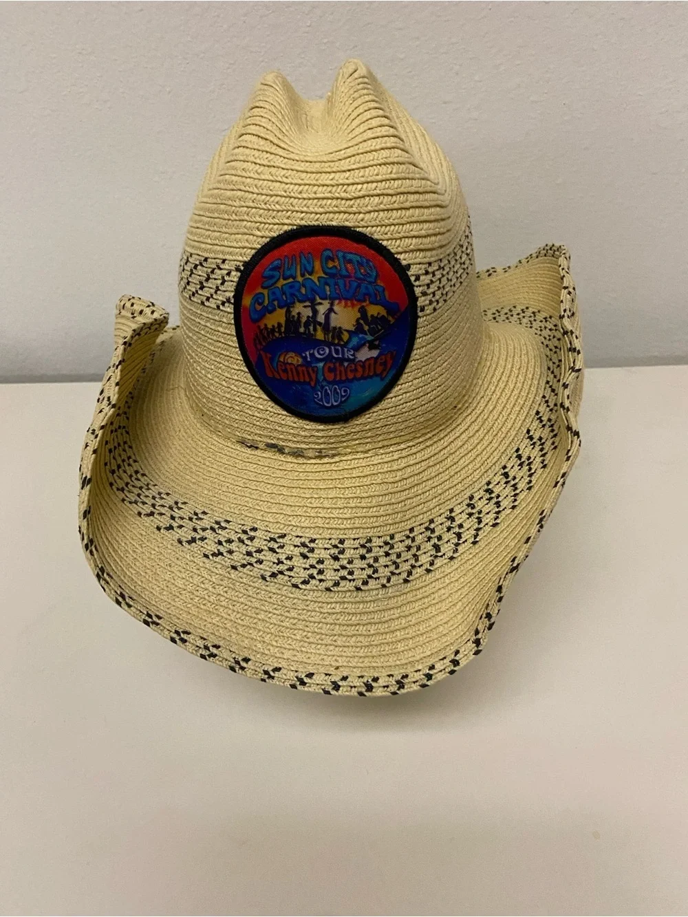 Kenny Chesney Straw Cowboy Hat Tour 2009 Sun City Carnival J hats Country Music